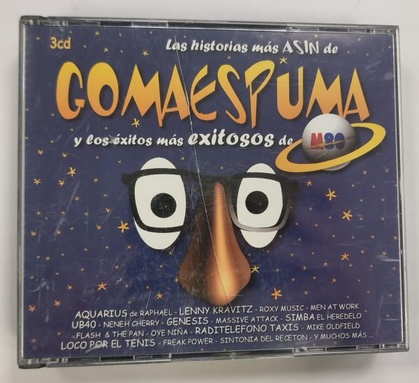 CD GOMA ESPUMA Y LOS EXITOS MAS EXITOSOS DE M80