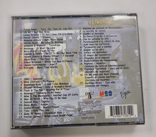 CD GOMA ESPUMA Y LOS EXITOS MAS EXITOSOS DE M80 - Imagen 4