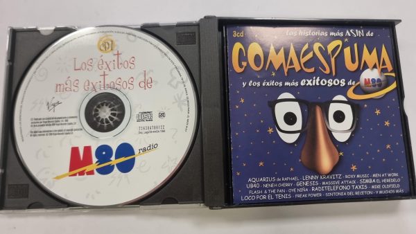 CD GOMA ESPUMA Y LOS EXITOS MAS EXITOSOS DE M80 - Imagen 2