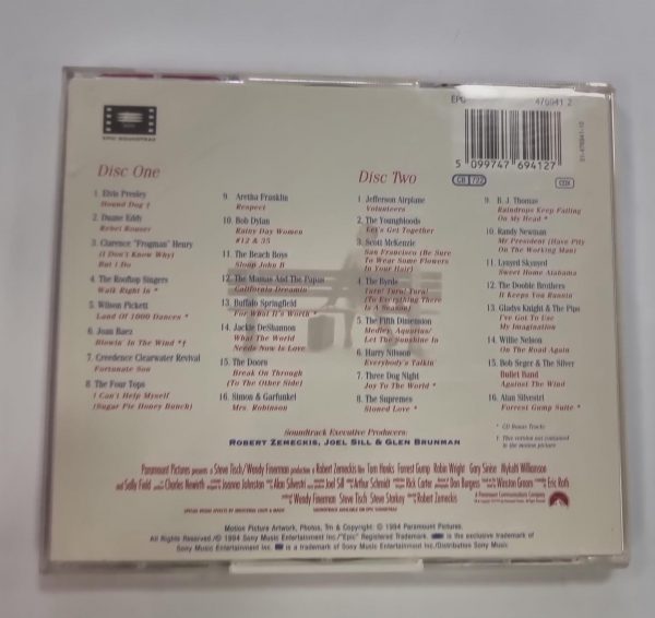 CD FORREST GUMPS THE SOUNDTRACK - Imagen 3