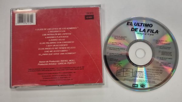 CD EL ULTIMO DE LA FILA ENEMIGO DE LO AJENO - Imagen 4