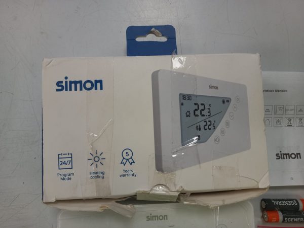 TERMOSTATO DIGITAL SIMON AF511103 - Imagen 3