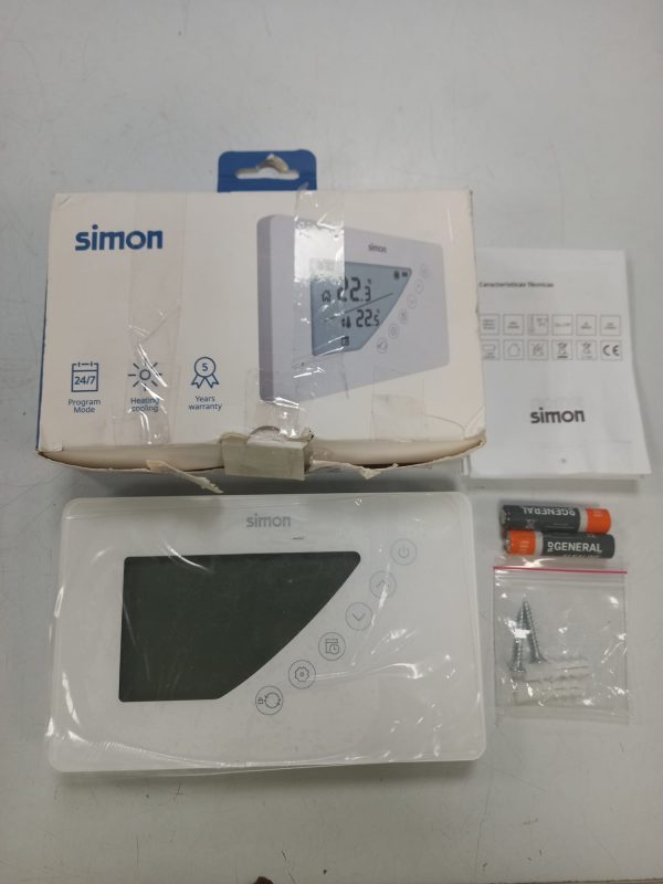 TERMOSTATO DIGITAL SIMON AF511103