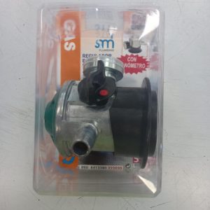 REGULADOR DE BUTANO CON MANOMETRO