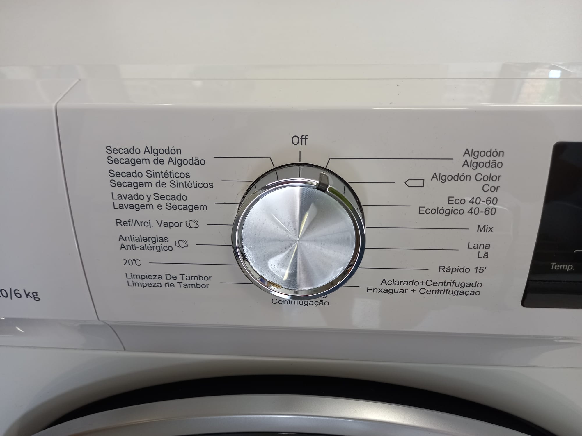 LAVADORA SECADORA HISENSE 10KG/6KG - Imagen 4