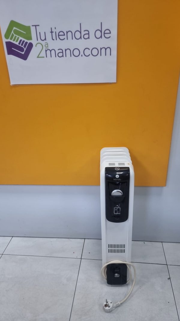 RADIADOR ACEITE 5 ELEMENTOS KLINDO 1000W (SIN PIE)