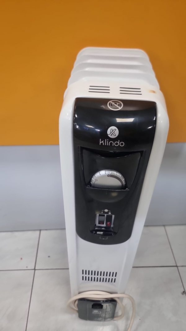 RADIADOR ACEITE 5 ELEMENTOS KLINDO 1000W (SIN PIE) - Imagen 3