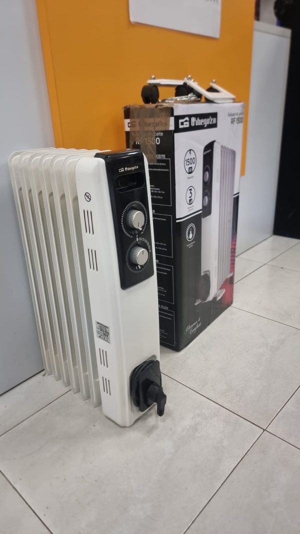RADIADOR ORBEGOZO 7 ELEMENTOS  RF 1500 - Imagen 2