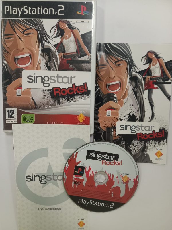 SINGSTAR ROCKS PS2
