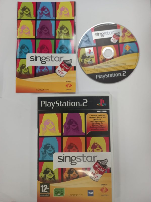 SINGSTAR EDAD ORO ESPAÑOL PS2