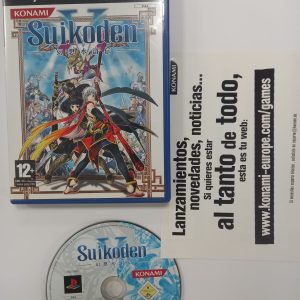 SUIKODEN PS2 (SIN MANUAL)