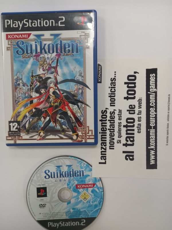 SUIKODEN PS2 (SIN MANUAL)