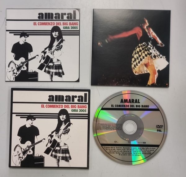 AMARAL COMIENZO DEL BIG BANG GIRA 2005