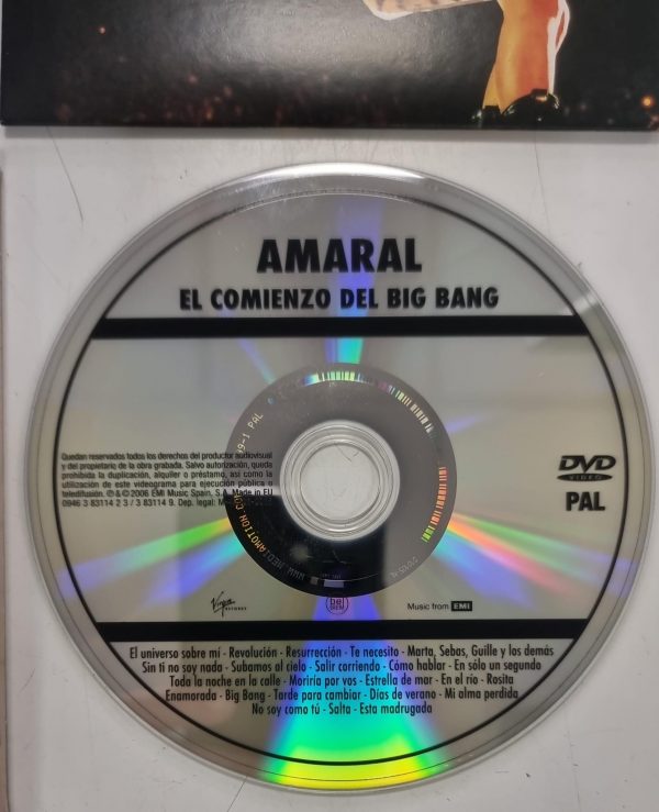 AMARAL COMIENZO DEL BIG BANG GIRA 2005 - Imagen 2