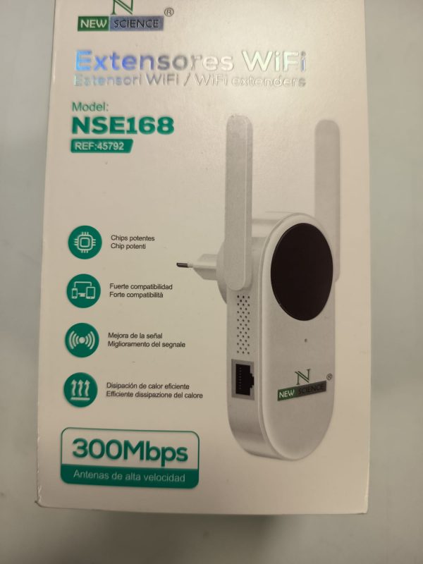 REPETIDOR WIFI NSE168 300MBPS 45792 - Imagen 2