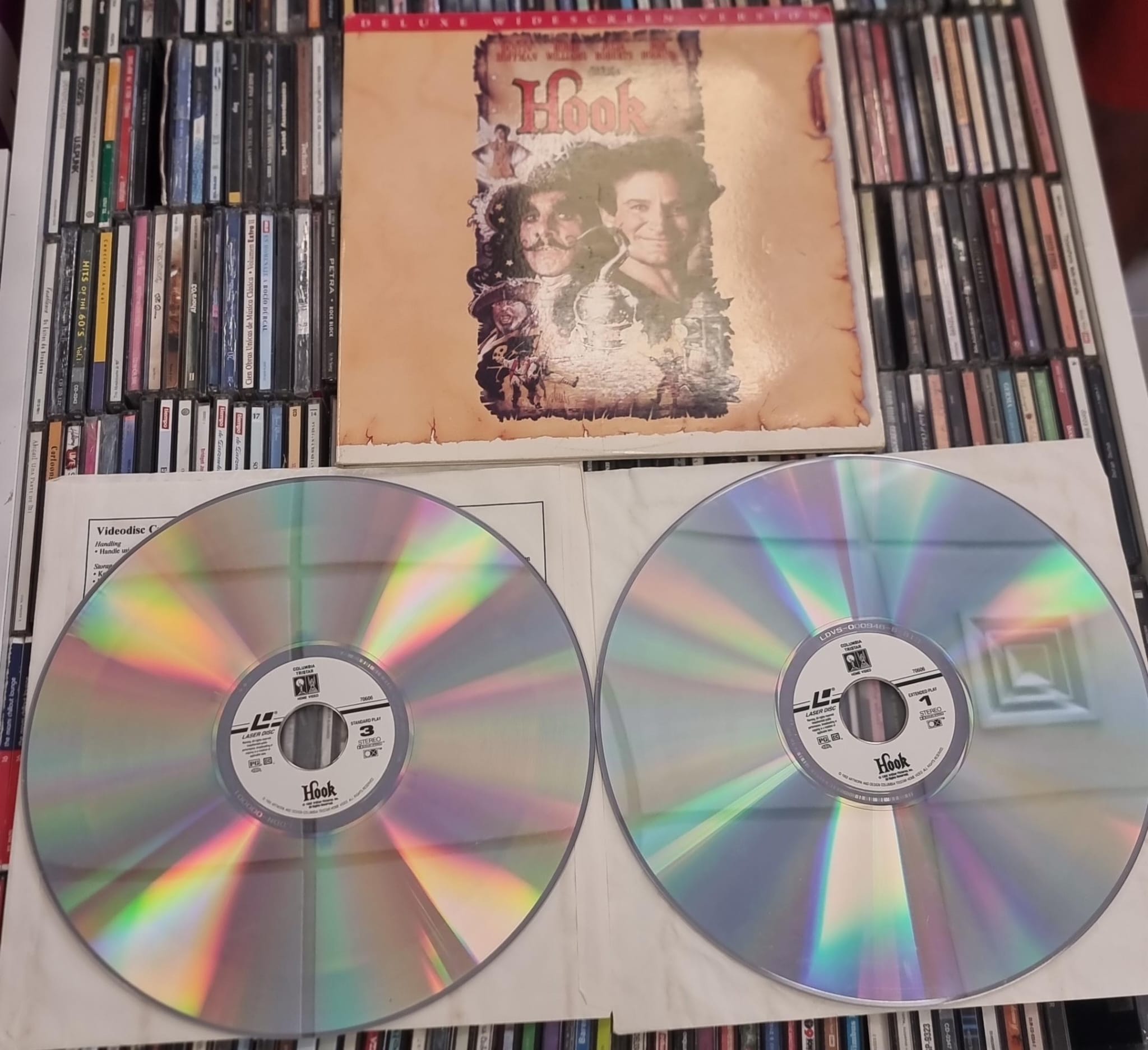 LASER DISC HOOK DELUXE WIDESCREEN VERSION - Imagen 2