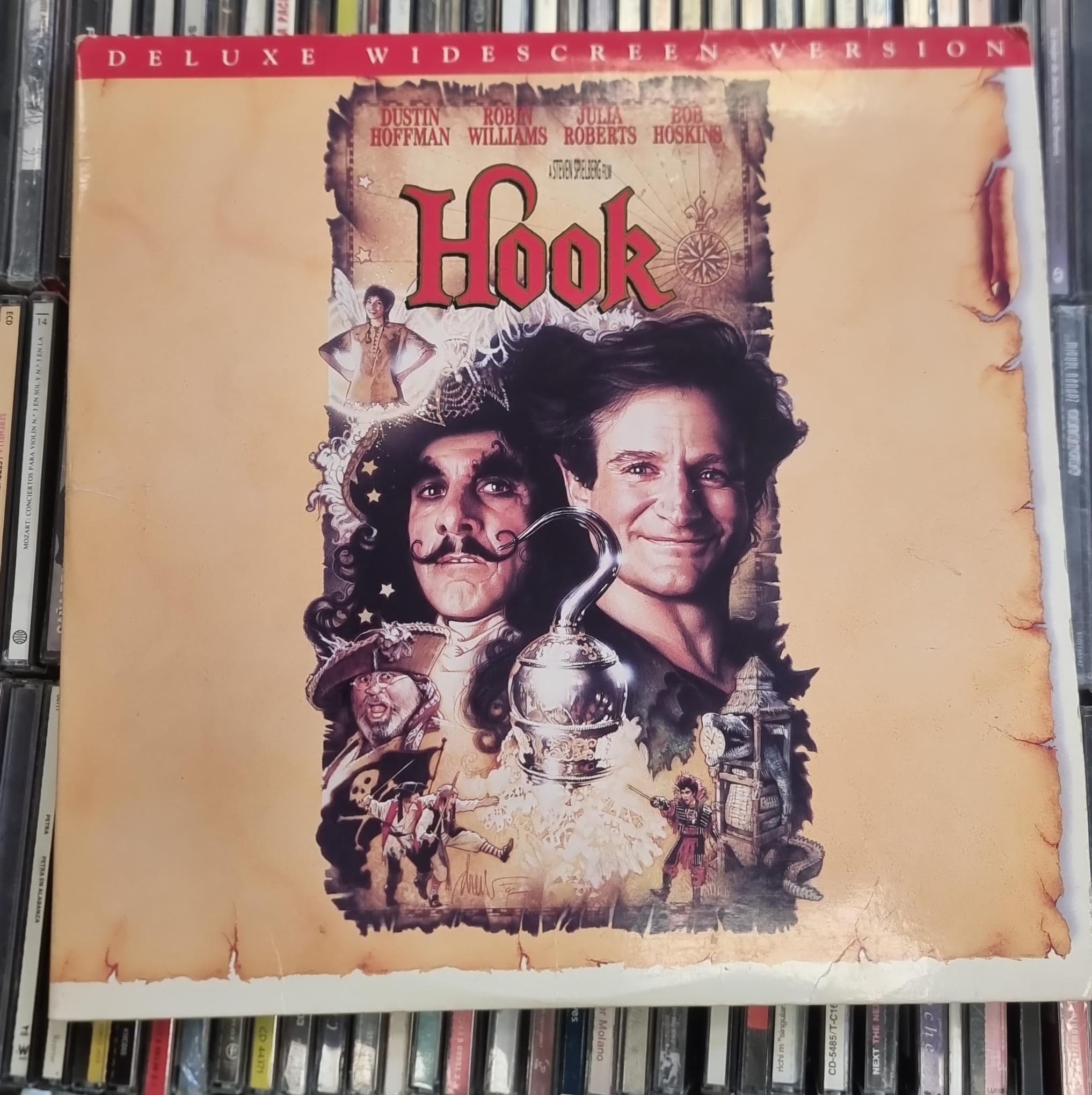 LASER DISC HOOK DELUXE WIDESCREEN VERSION