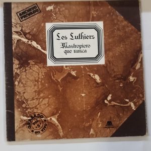 VINILO LES LUTHIERS MASTROPIERO QUE NUNCA