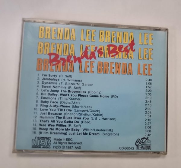 CD BRENDA LEE - Imagen 3