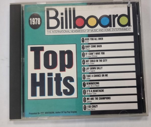 CD BILLBOARD TOP HITS 1978