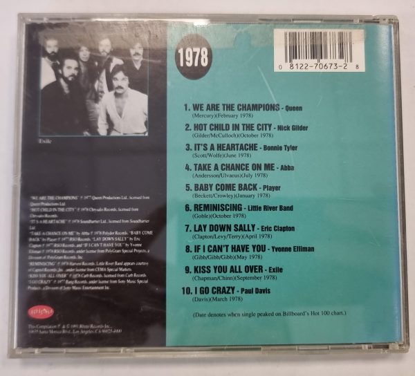 CD BILLBOARD TOP HITS 1978 - Imagen 3