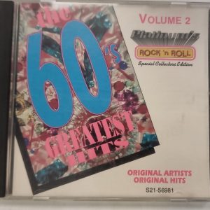 CD THE 60 GREATEST HITS VOLUME 2 RICH  N  ROLL