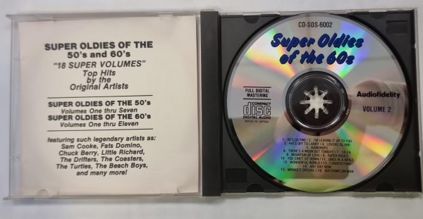 CD SUPER OLDIES OF THE 60 - Imagen 2