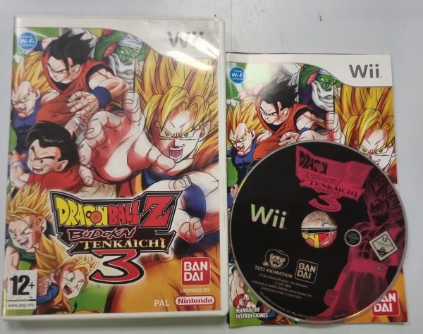 DRAGON BALL BODOKAI TENKAICHI 3 WII