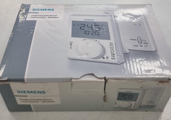SET TERMOSTATO PROGRAMABLE + RECEPTOR SIEMENS RDJ100RF/SET - Imagen 3