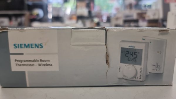 SET TERMOSTATO PROGRAMABLE + RECEPTOR SIEMENS RDJ100RF/SET - Imagen 4