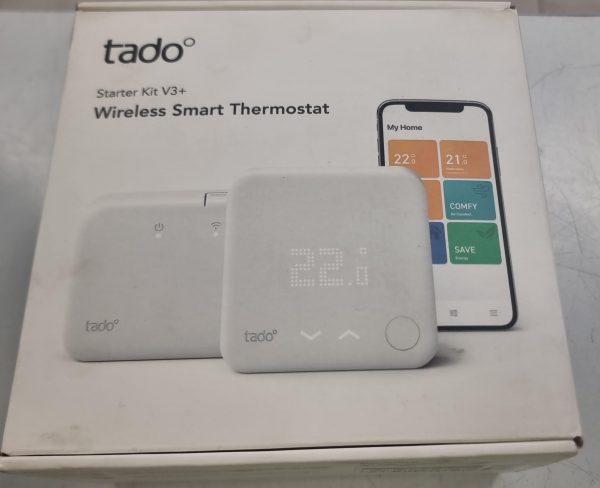 SET WIRELESS SMART TERMOSTATO TADO STARTER KIT V3+