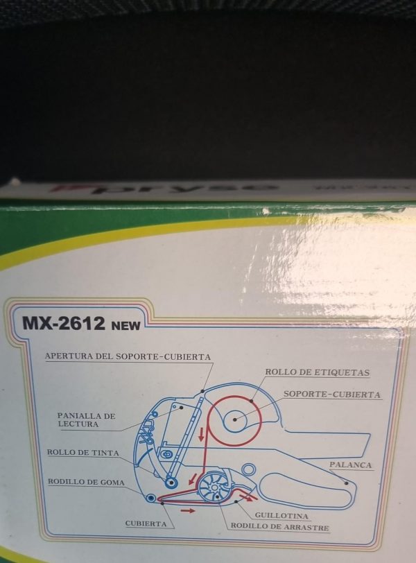 ETIQUETADORA PRYSE MX2612 - Imagen 3