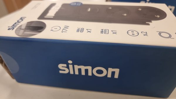 BASE MULTIPLE CON CLIP PARA FIJACION SIMON (2P + 2USB - Imagen 3