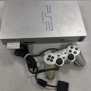 CONSOLA PS2 FAT PLATA