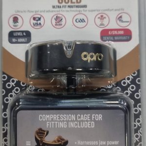 PROTECTOR DENTAL OPRO GOLD NEGRO