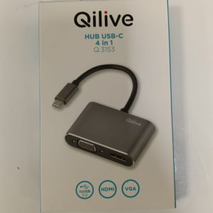 QILIVE HUB USB-C 4 IN 1