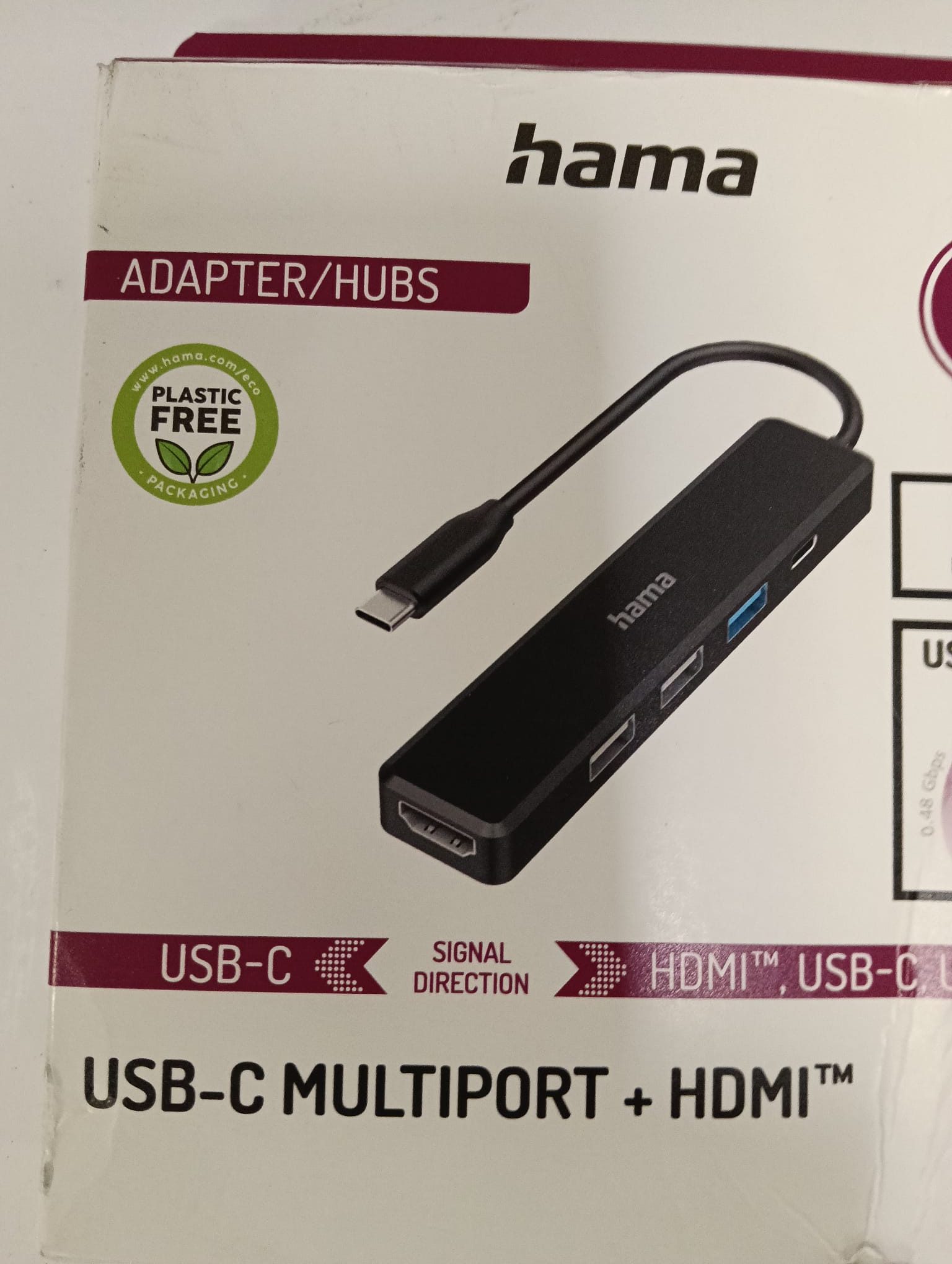 HAMA USB C HUB 5 PORTS - Imagen 3