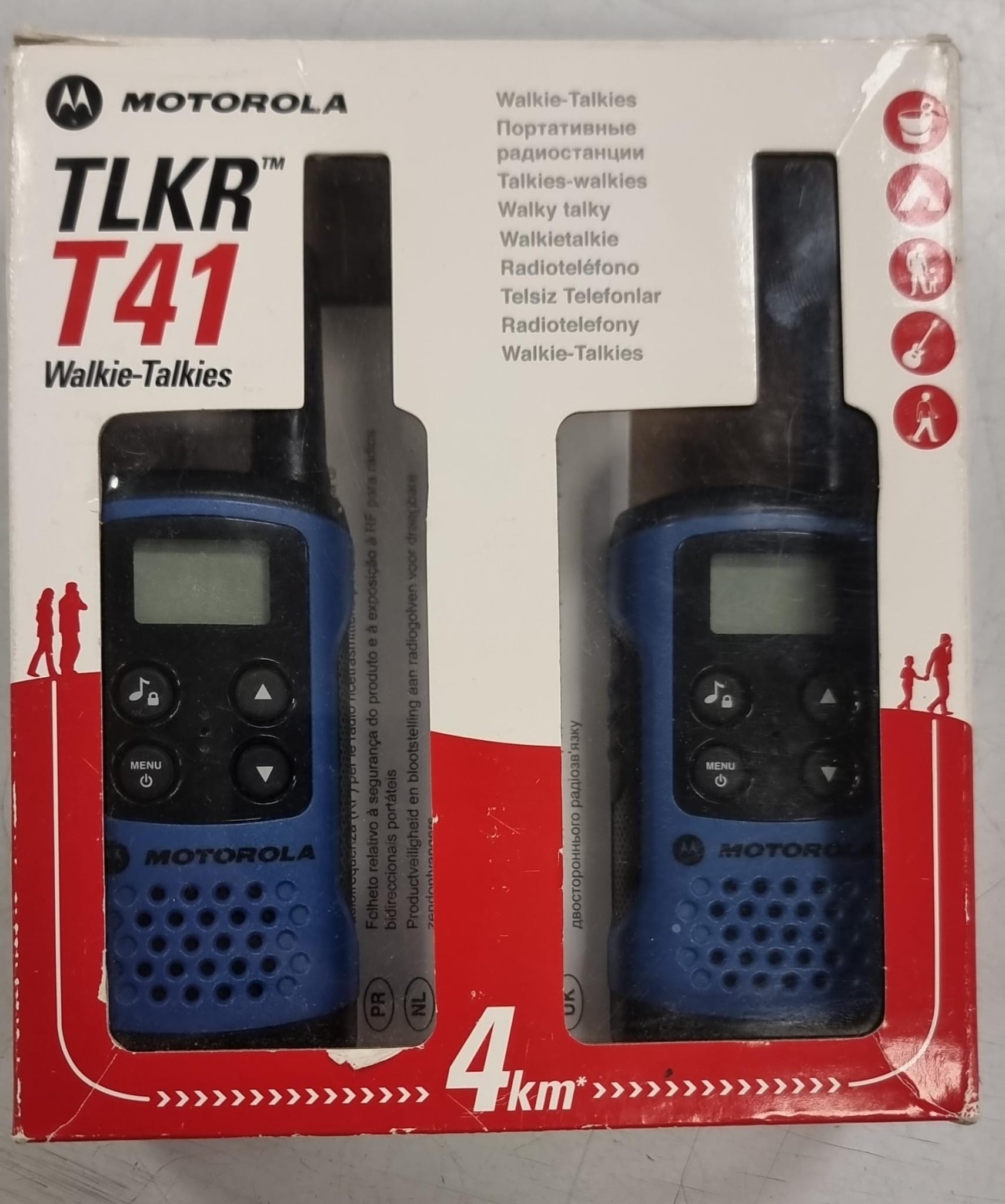 WALKIES TALKIES MOTOROLA TLKR T41 - Imagen 2