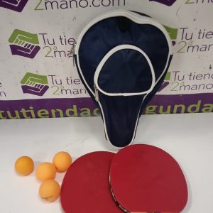 PALAS PINGPONG BOOMERANG + PELOTAS