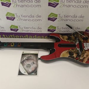 GUITAR HERO METALLICA XBOX 360 + VIDEOJUEGO