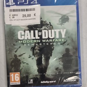 CALL OF DUTY MODERN WARFARE REMASTERED PS4