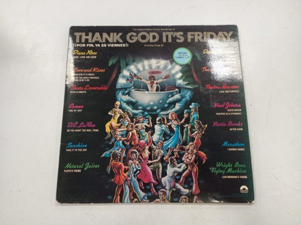 VINILO THANKS GOD ITS FRIDAY