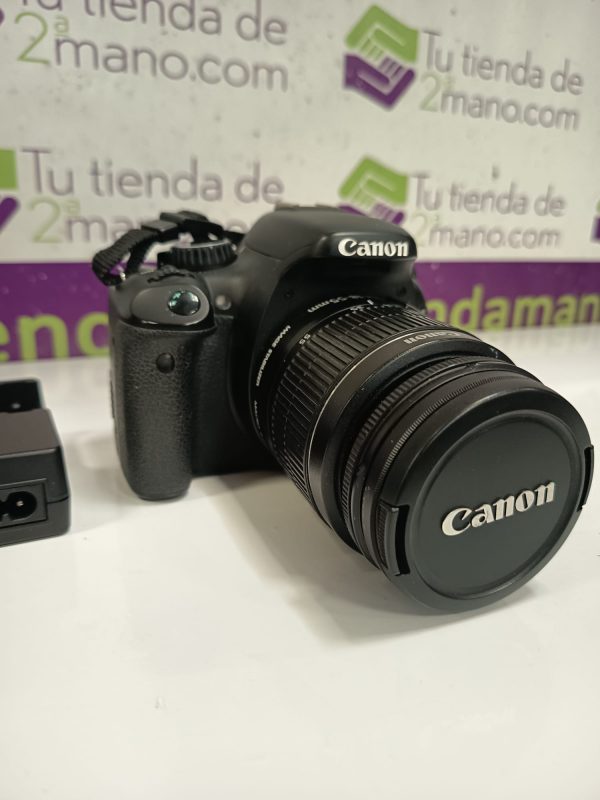 CAMARA CANON EOS 550D DS126271 + OBJETIVO CANON EFS 18-55MM - Imagen 4