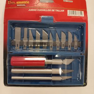 JUEGO CUCHILLOS TALLAR