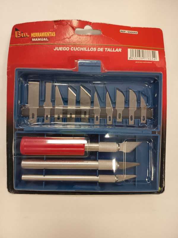 JUEGO CUCHILLOS TALLAR