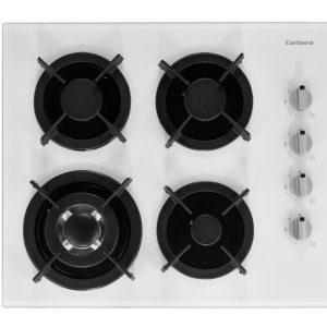 PLACA GAS CRISTAL BLANCA 4 CORBERO CPCGY2314W