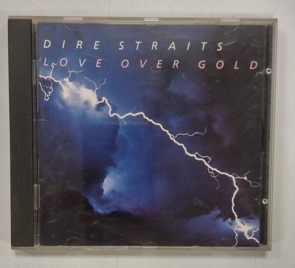 CD  DIRE STRAITS LOVE OVER GOLD