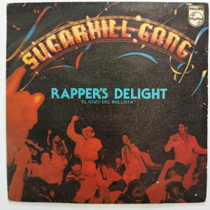 VINILO 7" SUGARHILL GANG RAPPER S DELIGHT 1980