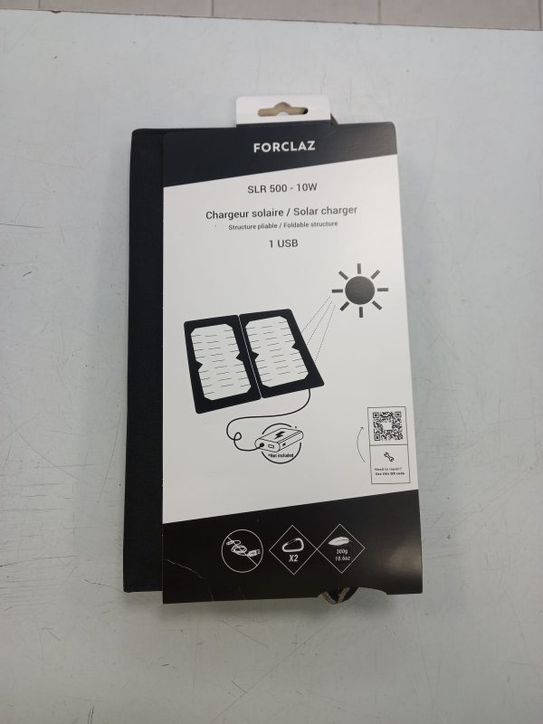 CARGADOR SOLAR FORCLAZ SLR500 10W V2