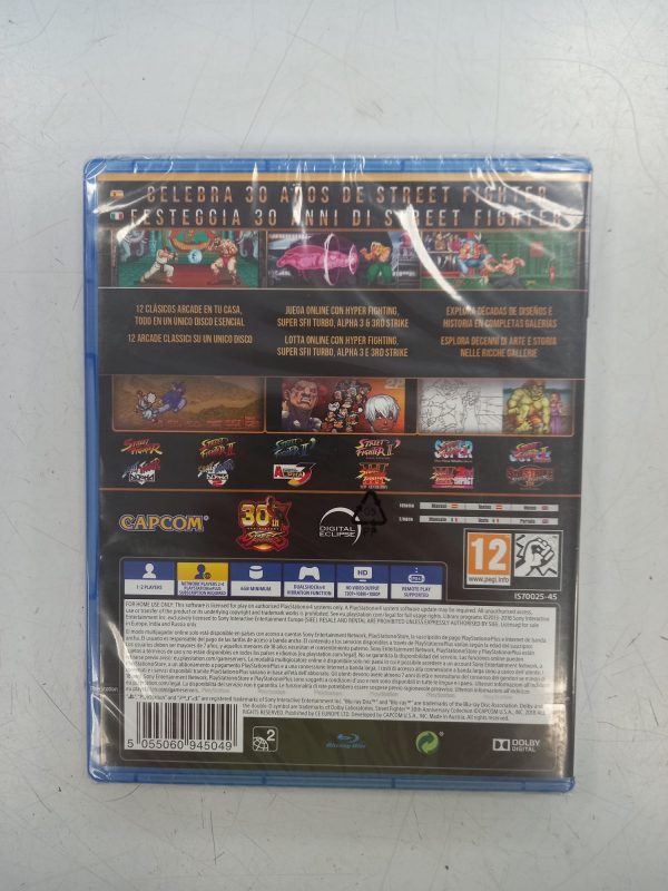 STREET FIGHTER 30TH ANNIVERSARY COLLECTION PS4 (PRECINTADO) - Imagen 2